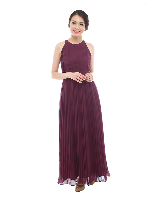 Destiny Maxi Dress in Majestic Purple